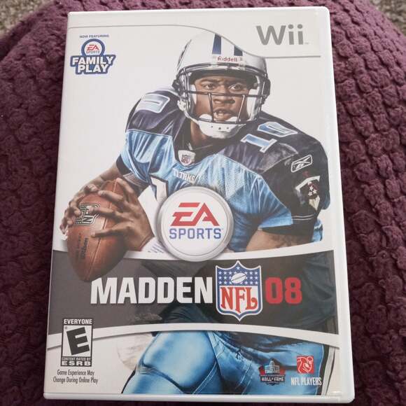Nintendo Wii Madden NFL 08 Video Game Football Sports Original box and manual - Picture 1 of 4